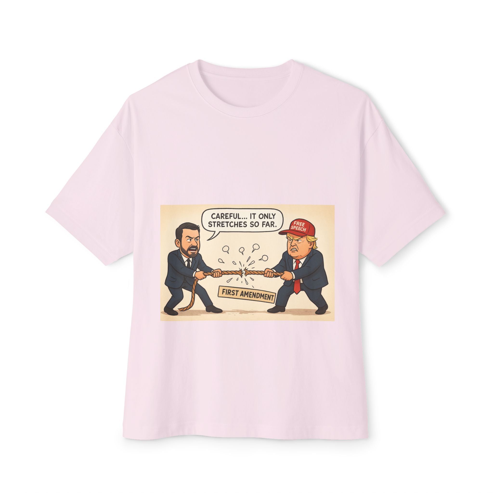 political humor Unisex Oversized Boxy Tee