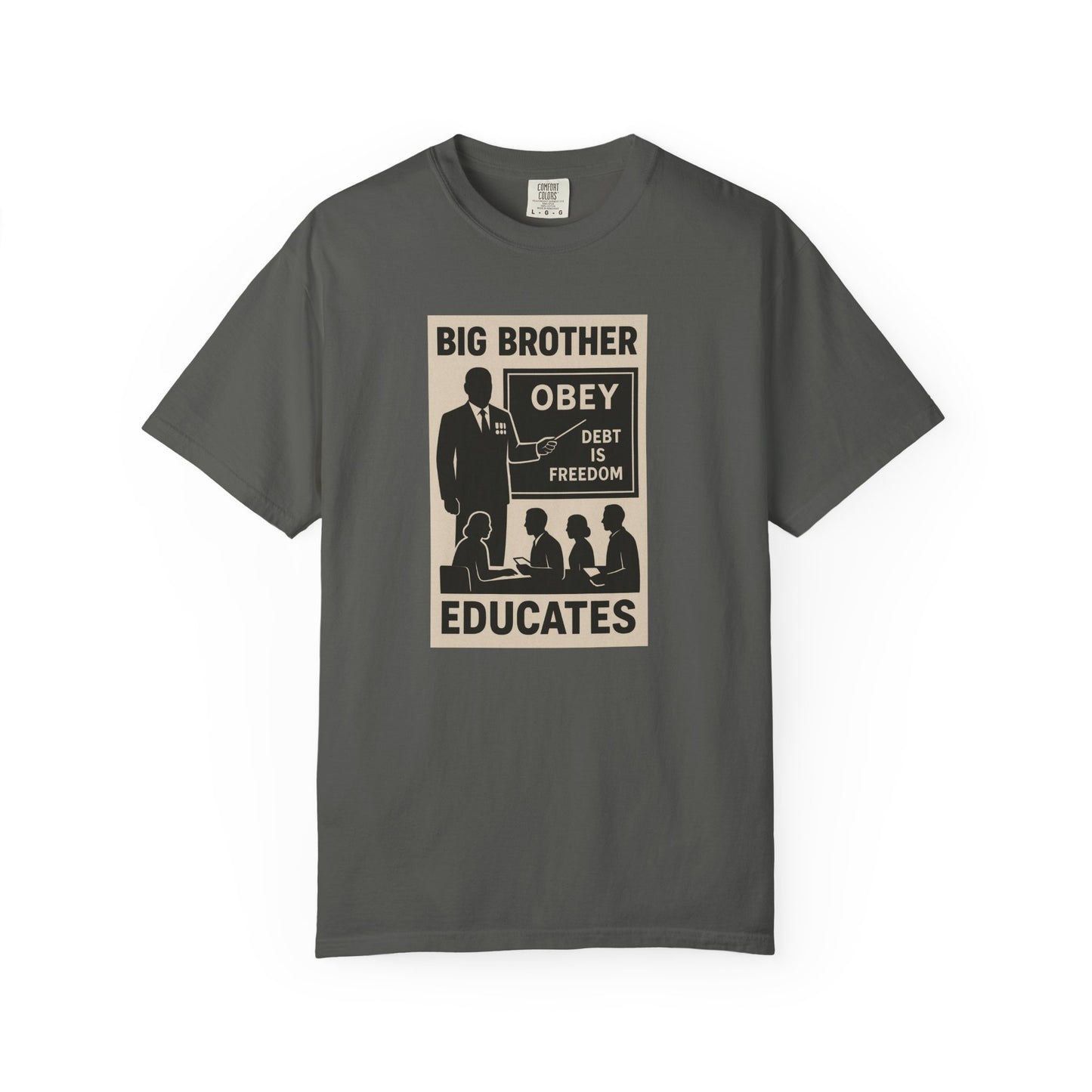 Big Brother T-Shirt, Unisex Graphic Tee, Vintage Protest Shirt, Political Statement Tee, Gift for Activists, Comfortable Everyday Wear