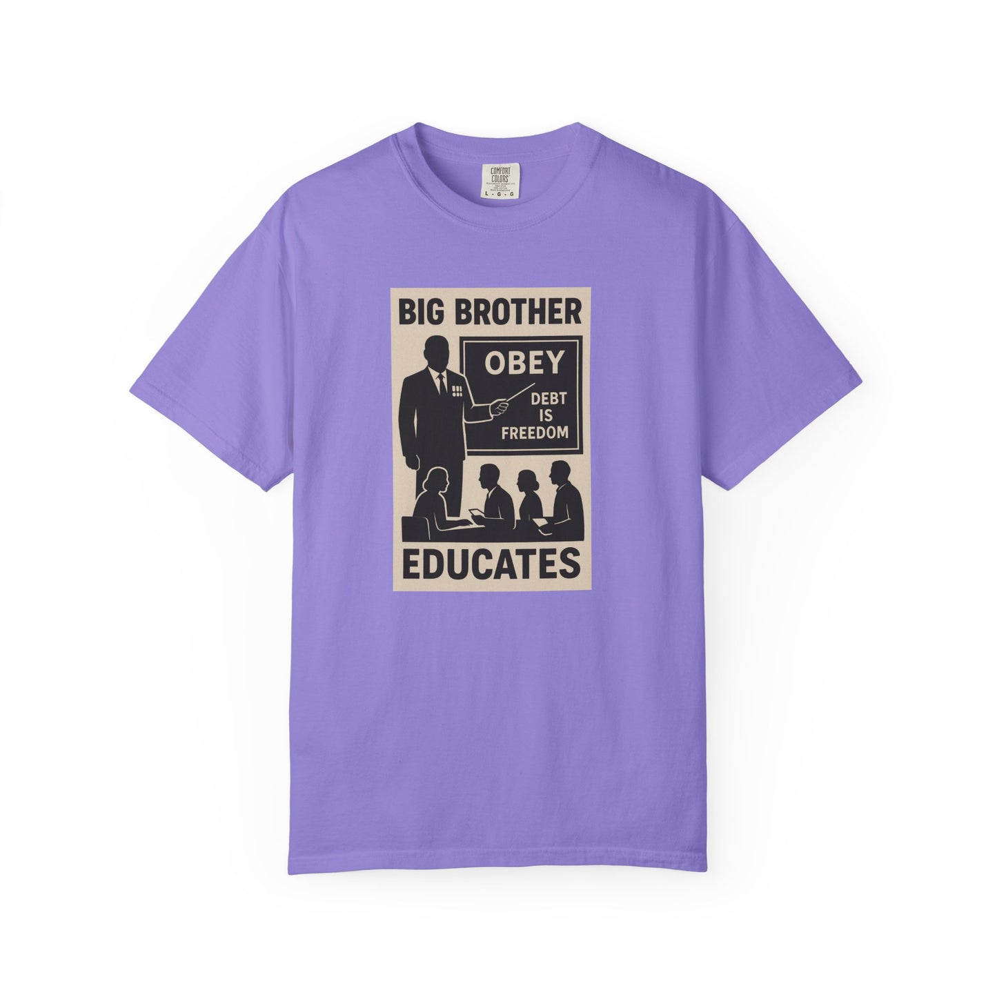 Big Brother T-Shirt, Unisex Graphic Tee, Vintage Protest Shirt, Political Statement Tee, Gift for Activists, Comfortable Everyday Wear
