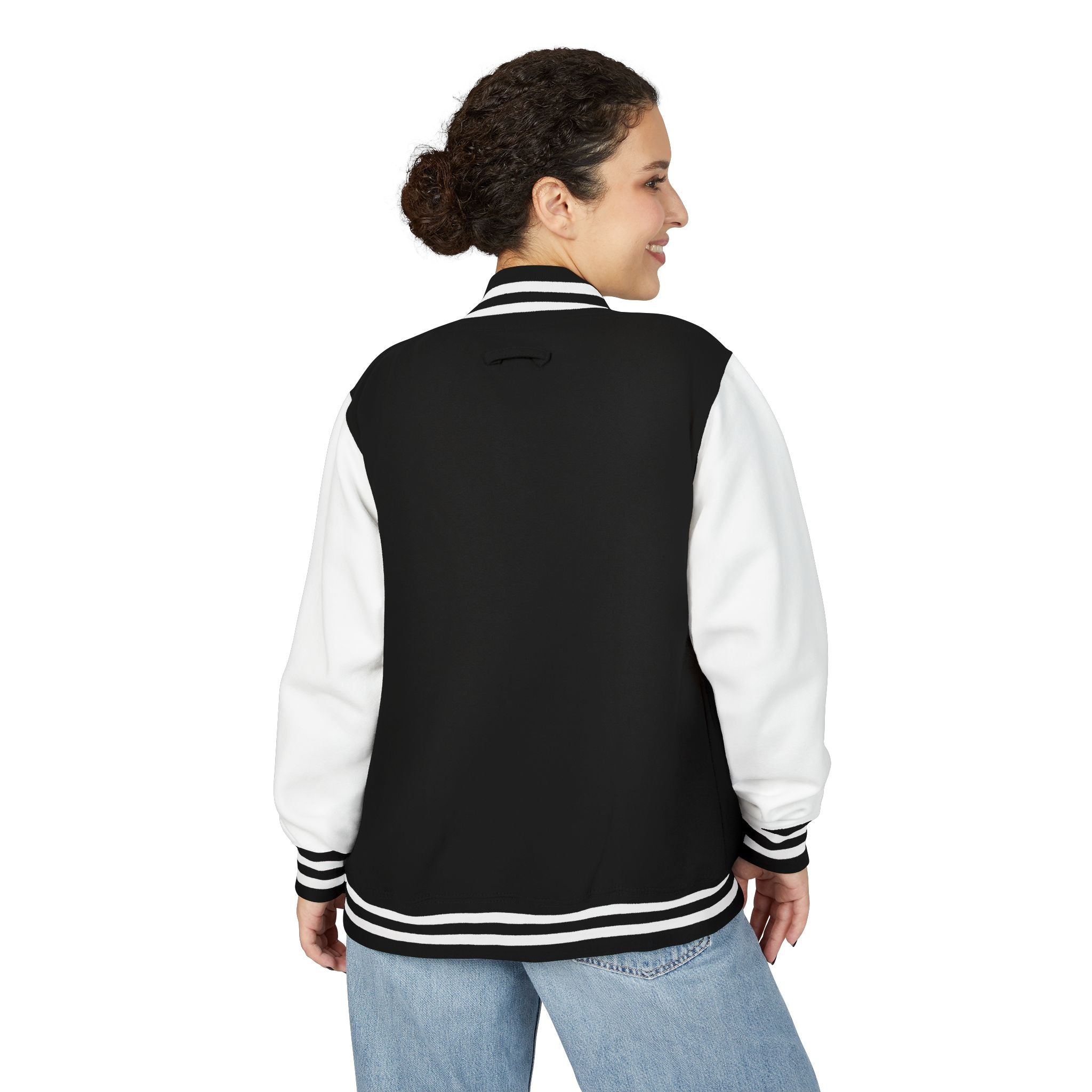 Unisex Heavyweight Letterman Jacket: Retro Style, Cozy Layer, Perfect for Game Day, Gift for Sports Fans, Streetwear Essentials