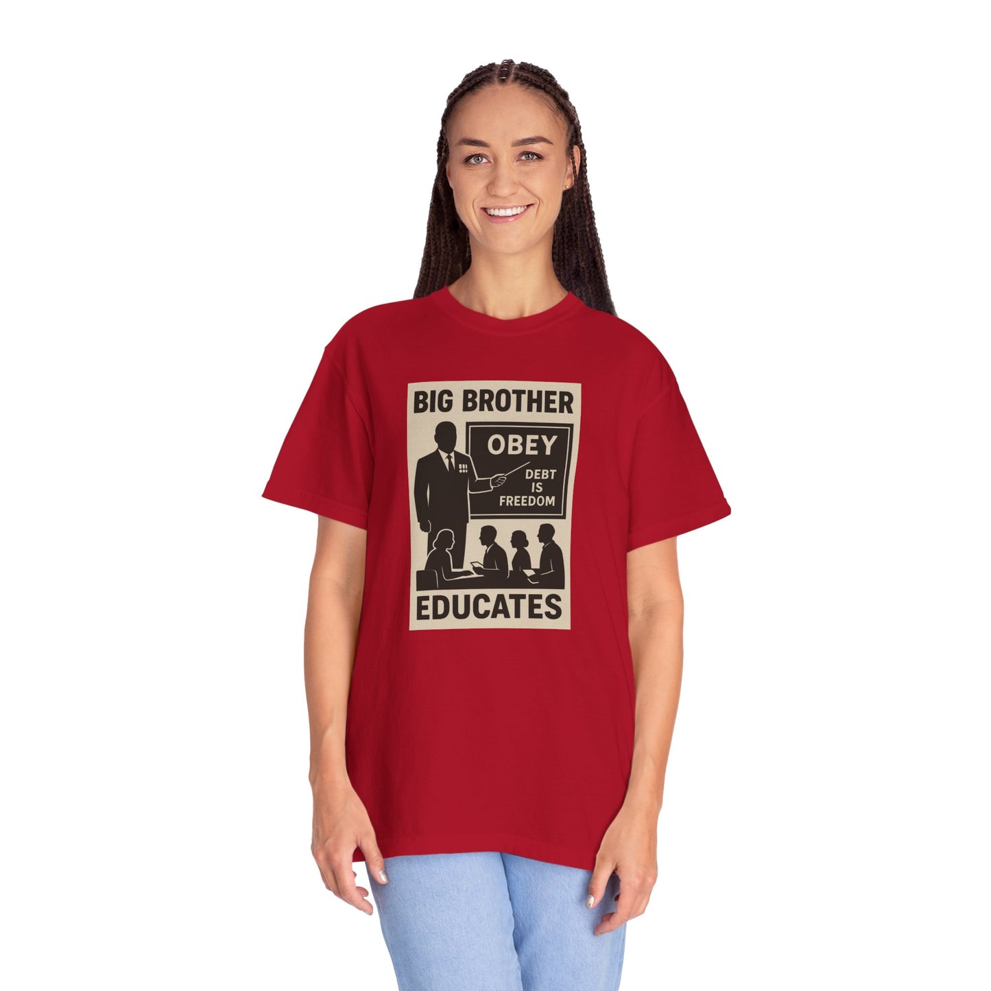 Big Brother T-Shirt, Unisex Graphic Tee, Vintage Protest Shirt, Political Statement Tee, Gift for Activists, Comfortable Everyday Wear
