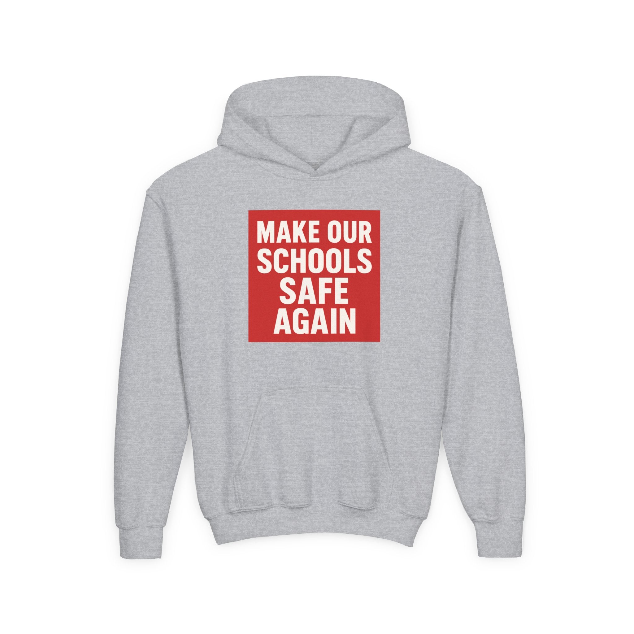 Youth Advocacy Hoodie: Make Our Schools Safe Again, Youth Sweatshirt, Comfortable Hoodie for Change, School Spirit Wear, Youth [...]