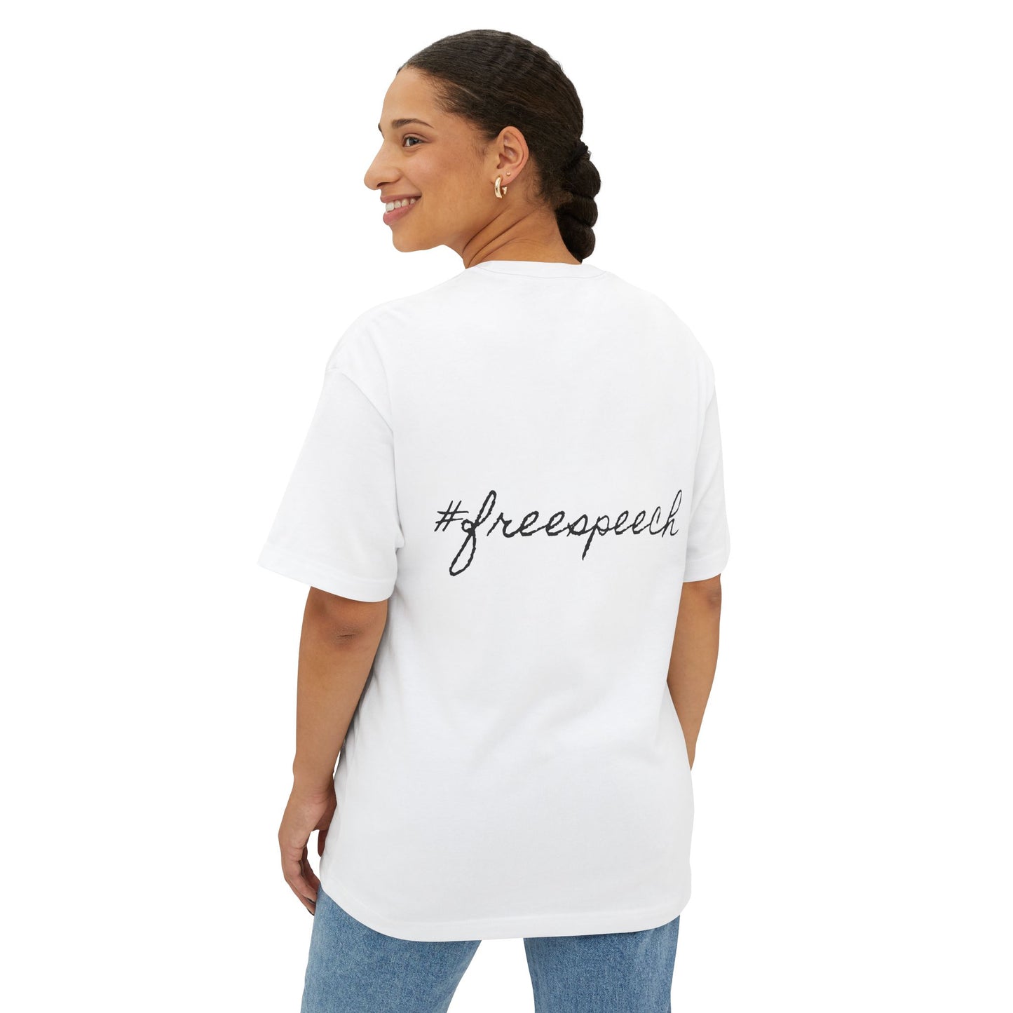 political humor Unisex Oversized Boxy Tee