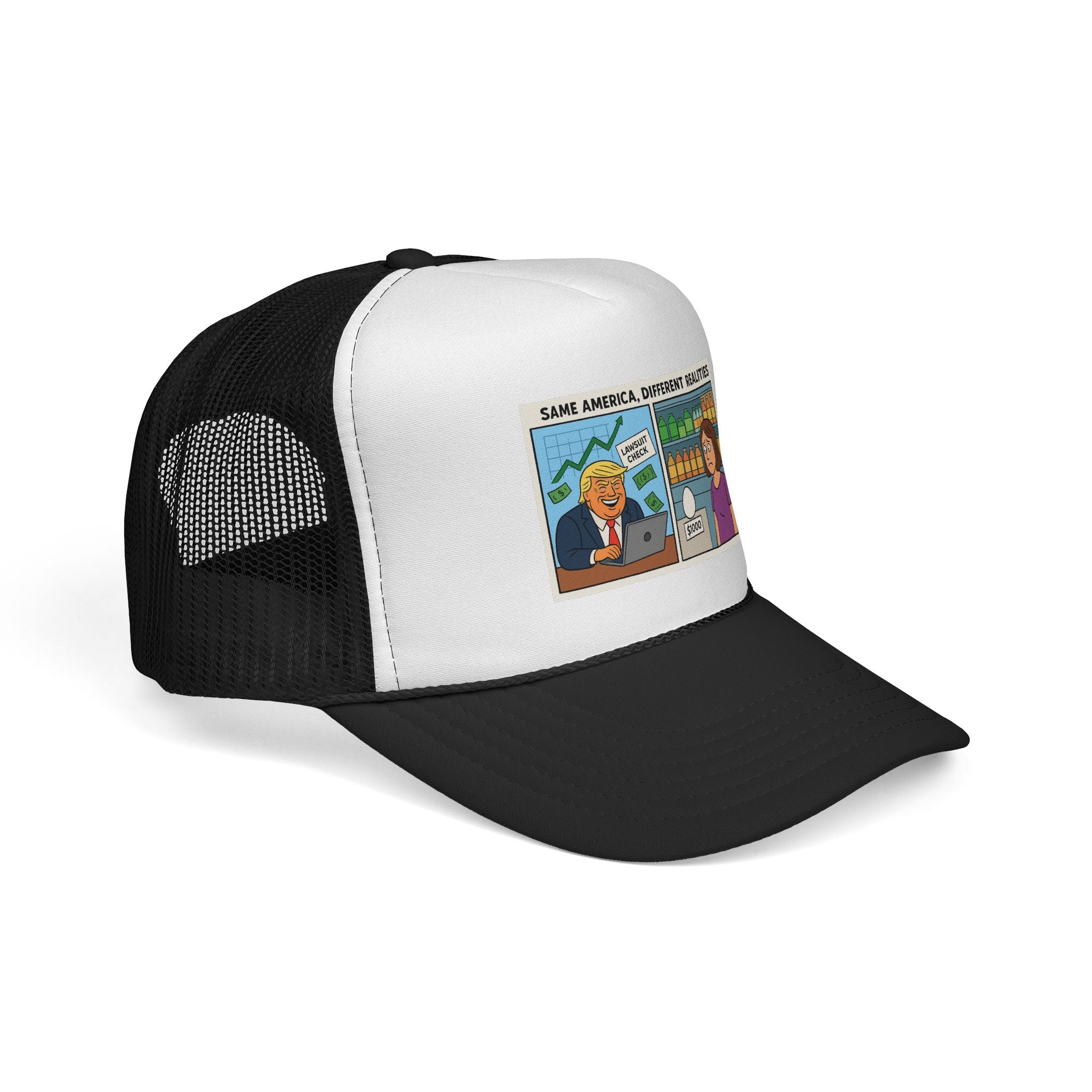 Funny Political Trucker Caps - Humorous Gift for Political Enthusiasts, Unique Accessories for Holidays, Birthday Gift, Casual Wear