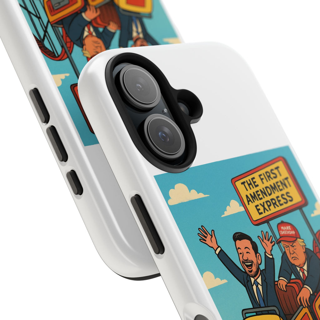 Humorous Roller Coaster Phone Case, Tough Phone Case for Fun-Loving Adults, Gifts for Theme Park Enthusiasts, Unique Tech Accessories, [...]