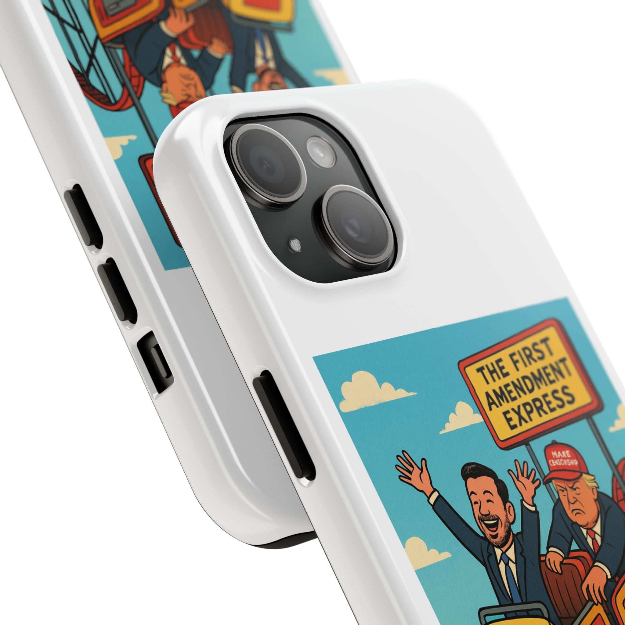 Humorous Roller Coaster Phone Case, Tough Phone Case for Fun-Loving Adults, Gifts for Theme Park Enthusiasts, Unique Tech Accessories, [...]