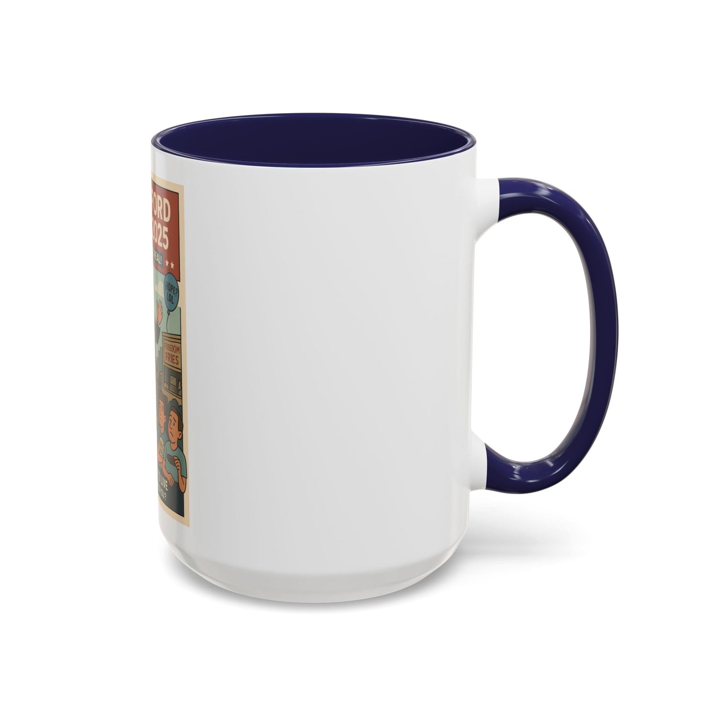 Retro-Inspired Accent Coffee Mug, Funny Gift for Coffee Lovers, Unique Kitchen Decor, Humorous Mug for 2025, Perfect for Birthdays & [...]