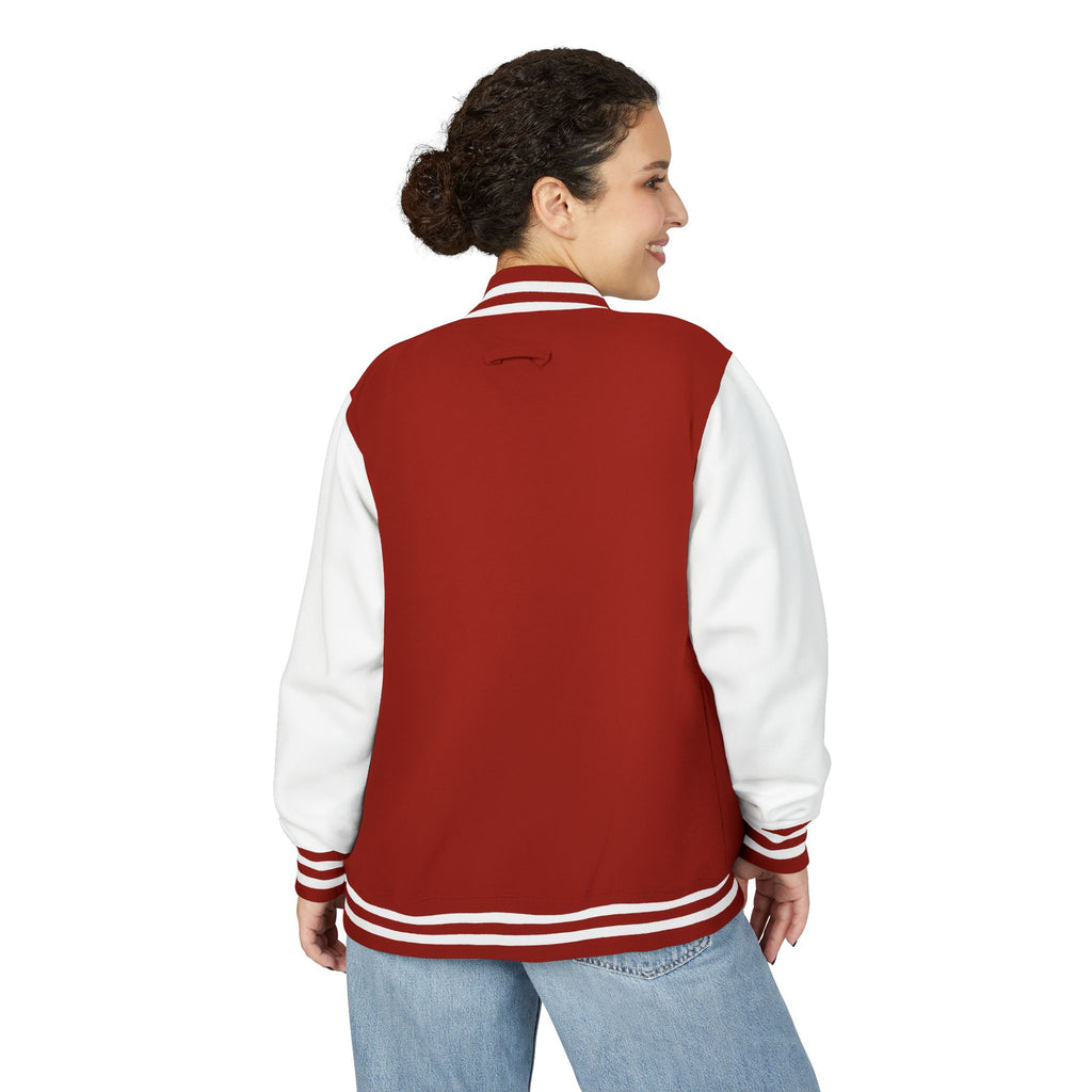 Unisex Heavyweight Letterman Jacket: Retro Style, Cozy Layer, Perfect for Game Day, Gift for Sports Fans, Streetwear Essentials