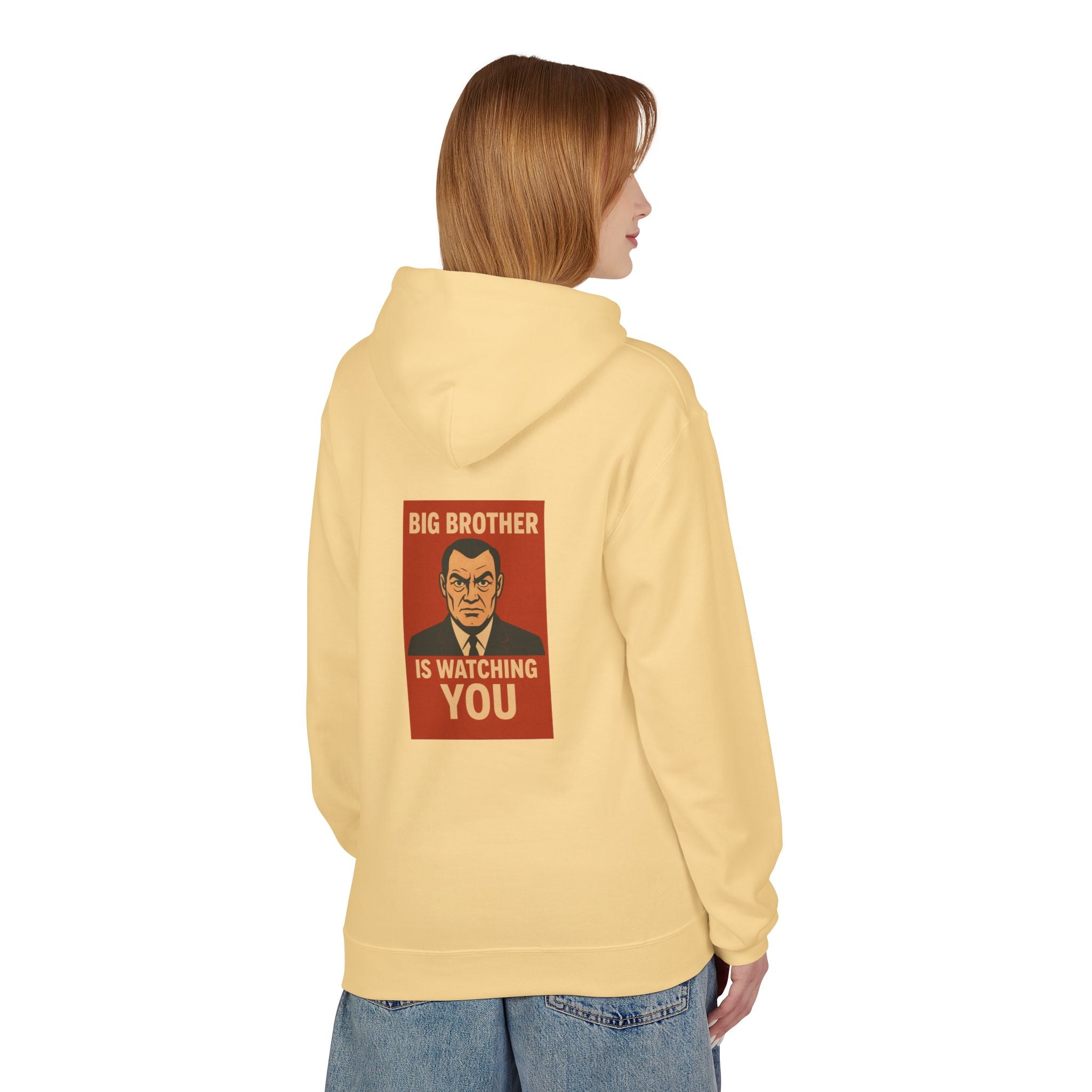 Orwell-Inspired Hoodie: Perfect for Book Lovers, Literary Gifts, Cozy Wear, Dystopian Vibes, Unique Statement Piece