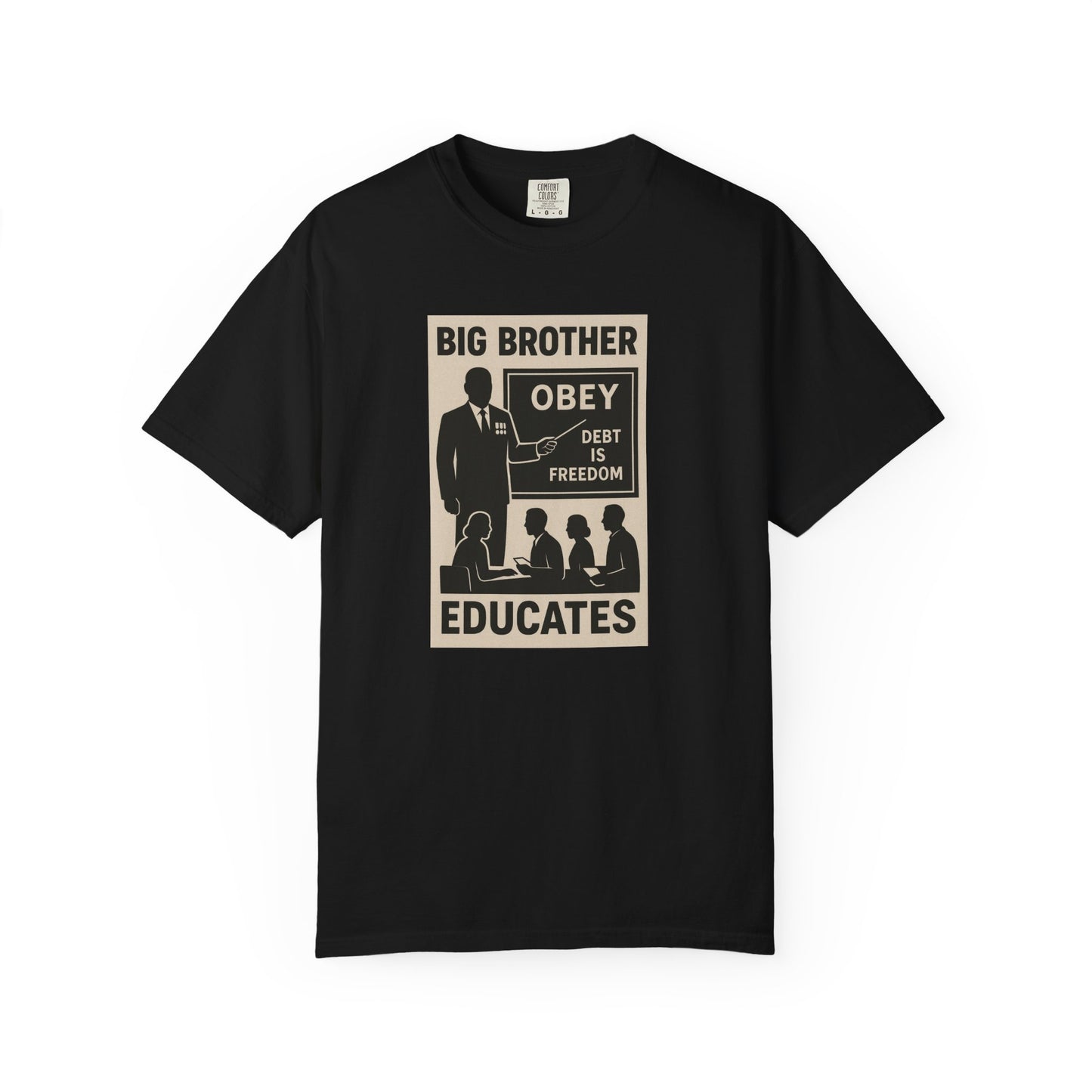 Big Brother T-Shirt, Unisex Graphic Tee, Vintage Protest Shirt, Political Statement Tee, Gift for Activists, Comfortable Everyday Wear