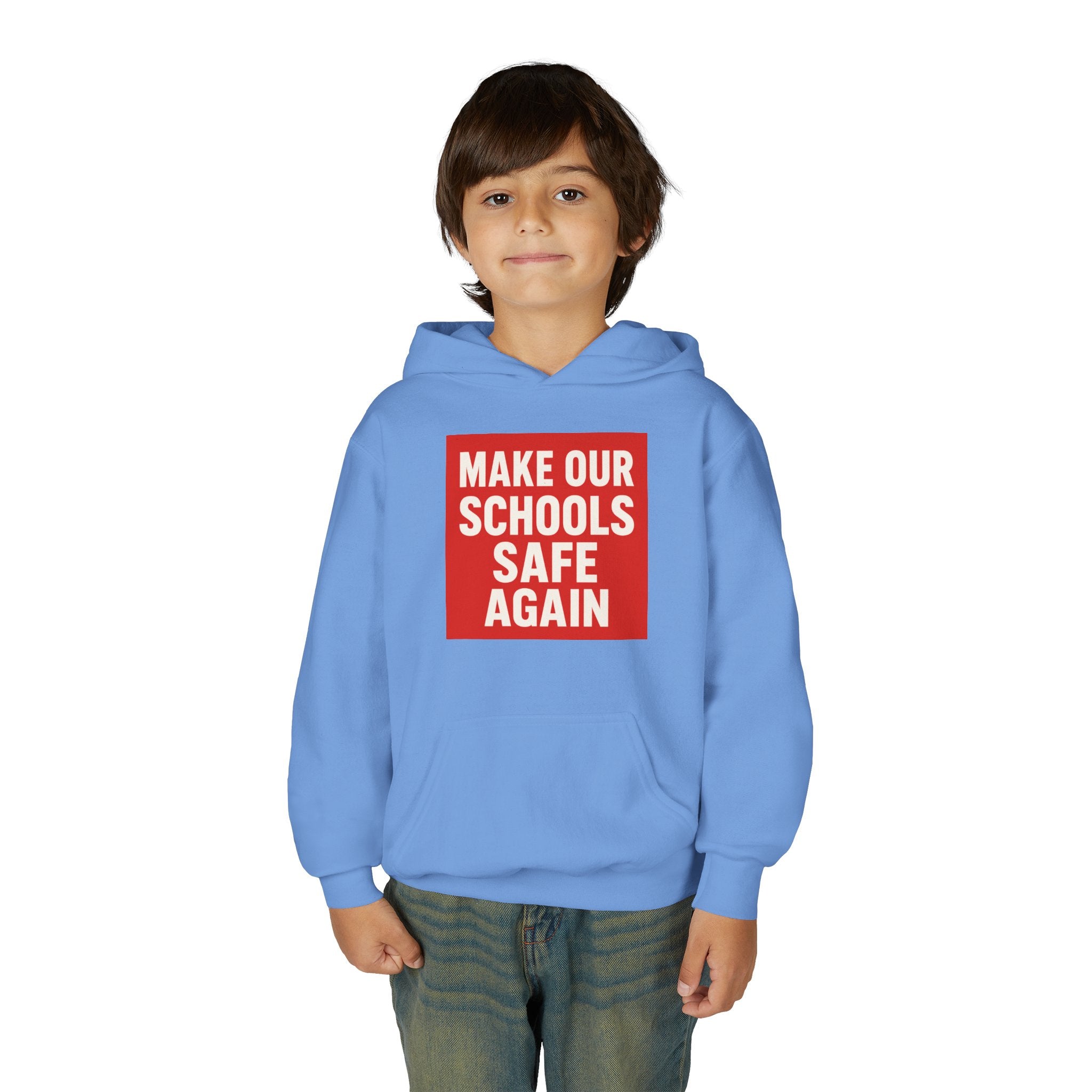 Youth Advocacy Hoodie: Make Our Schools Safe Again, Youth Sweatshirt, Comfortable Hoodie for Change, School Spirit Wear, Youth [...]