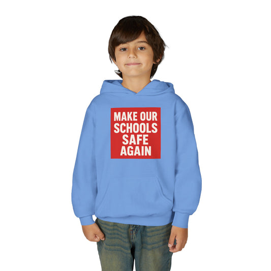 Youth Advocacy Hoodie: Make Our Schools Safe Again, Youth Sweatshirt, Comfortable Hoodie for Change, School Spirit Wear, Youth [...]