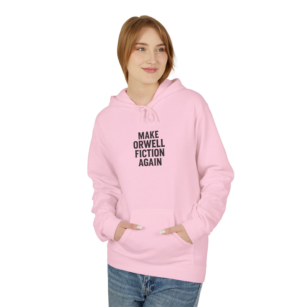 Orwell-Inspired Hoodie: Perfect for Book Lovers, Literary Gifts, Cozy Wear, Dystopian Vibes, Unique Statement Piece