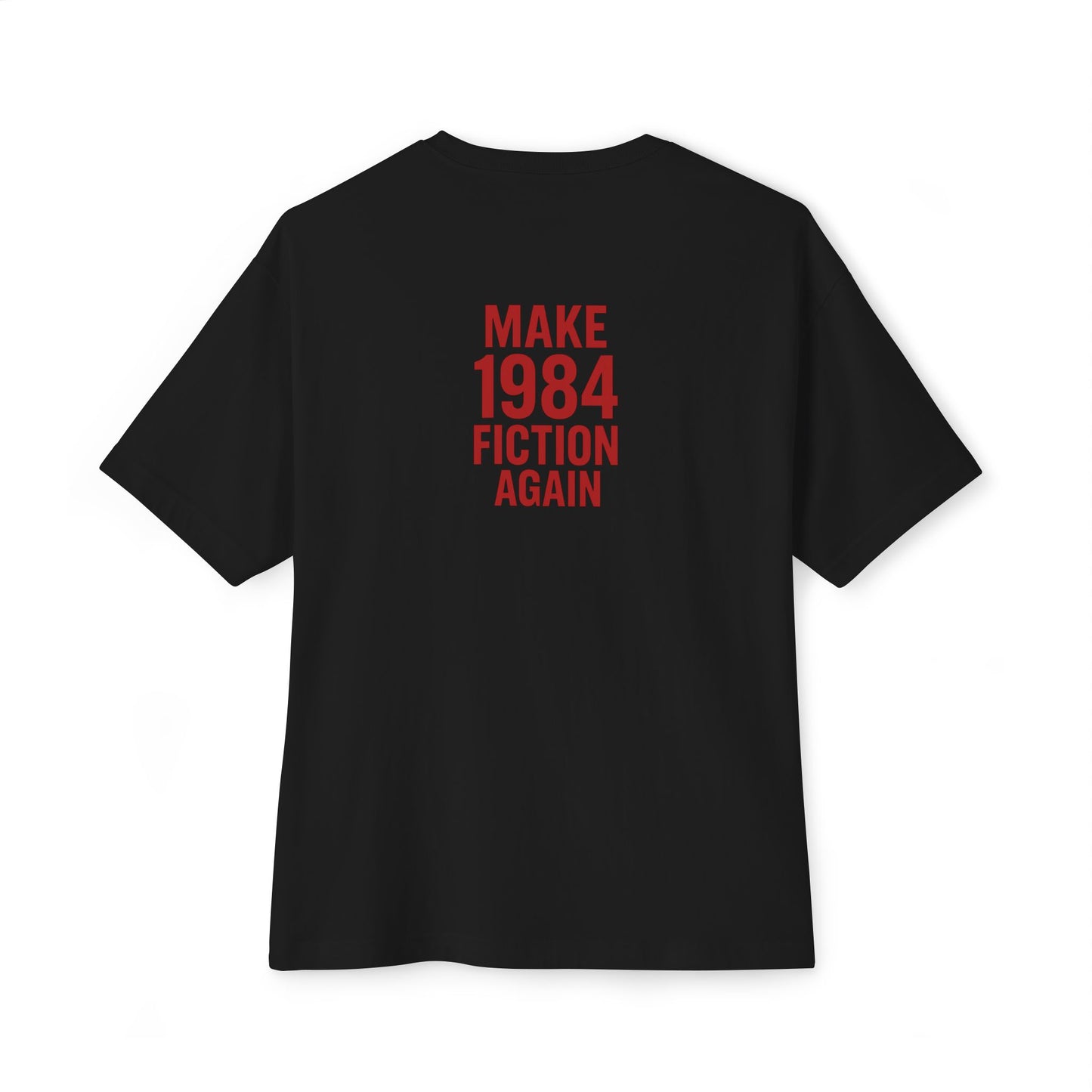 Unisex Oversized Boxy Tee - Fake News Veteran Tee, Casual Graphic T-Shirt, Streetwear, Gift for Friends, Unique Statement Shirt
