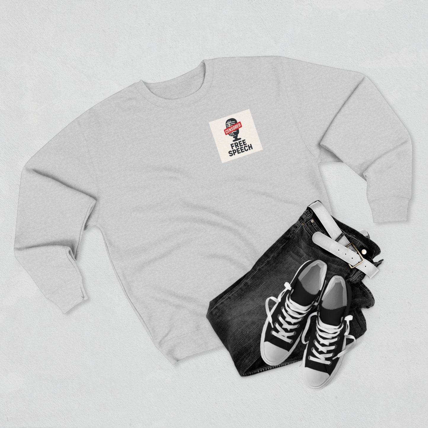 Clever & Bold Unisex Crewneck Sweatshirt, Trending Sweatshirt for Free Speech Advocates, Humor Apparel, Unique Gift Idea, Courtroom [...]