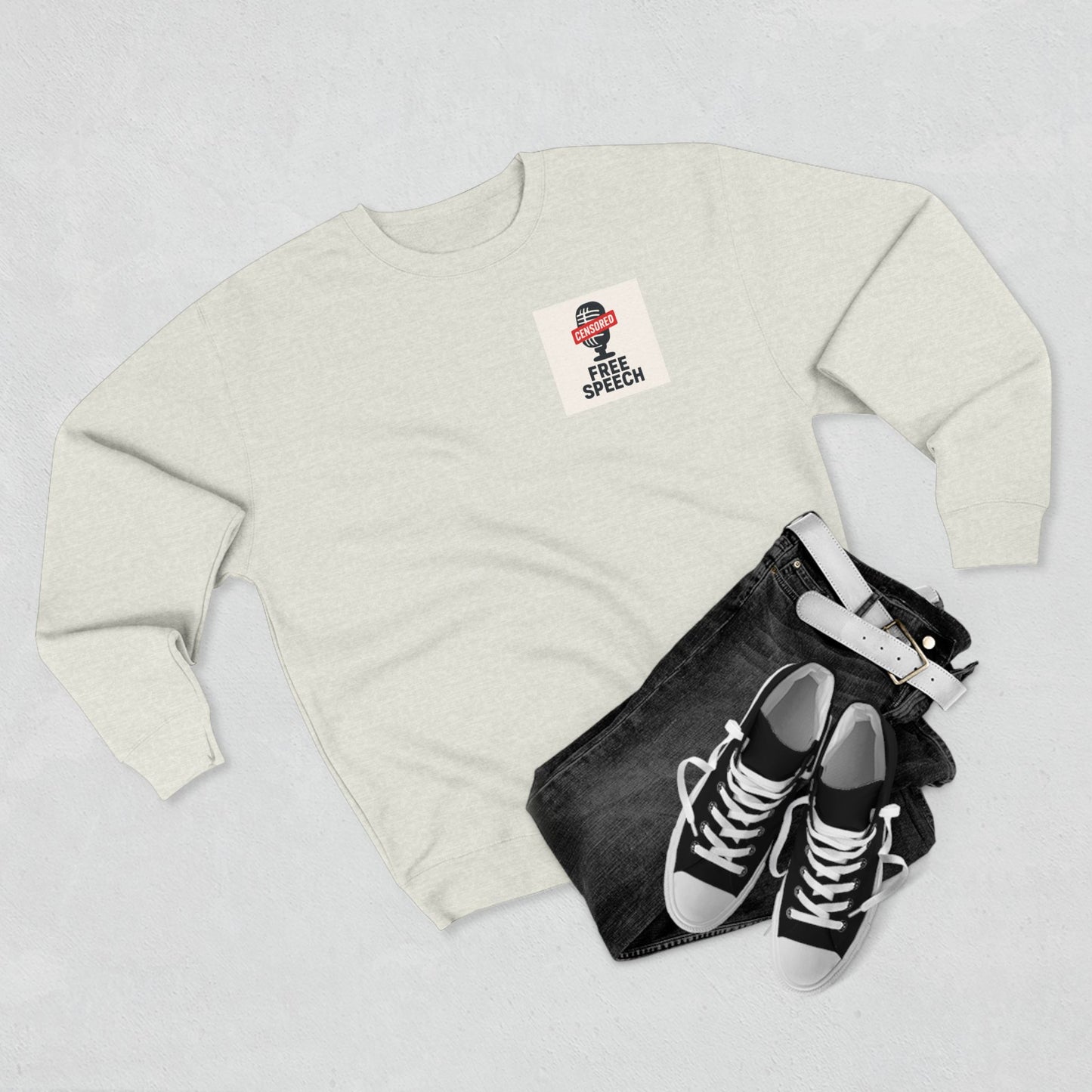 Clever & Bold Unisex Crewneck Sweatshirt, Trending Sweatshirt for Free Speech Advocates, Humor Apparel, Unique Gift Idea, Courtroom [...]