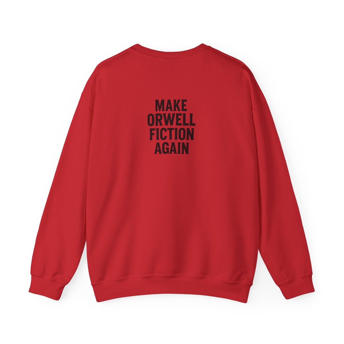 Big Brother Loves You Crewneck Sweatshirt - Unisex Heavy Blend, Cozy Gift, Casual Wear, Statement Piece, Perfect for Any Season