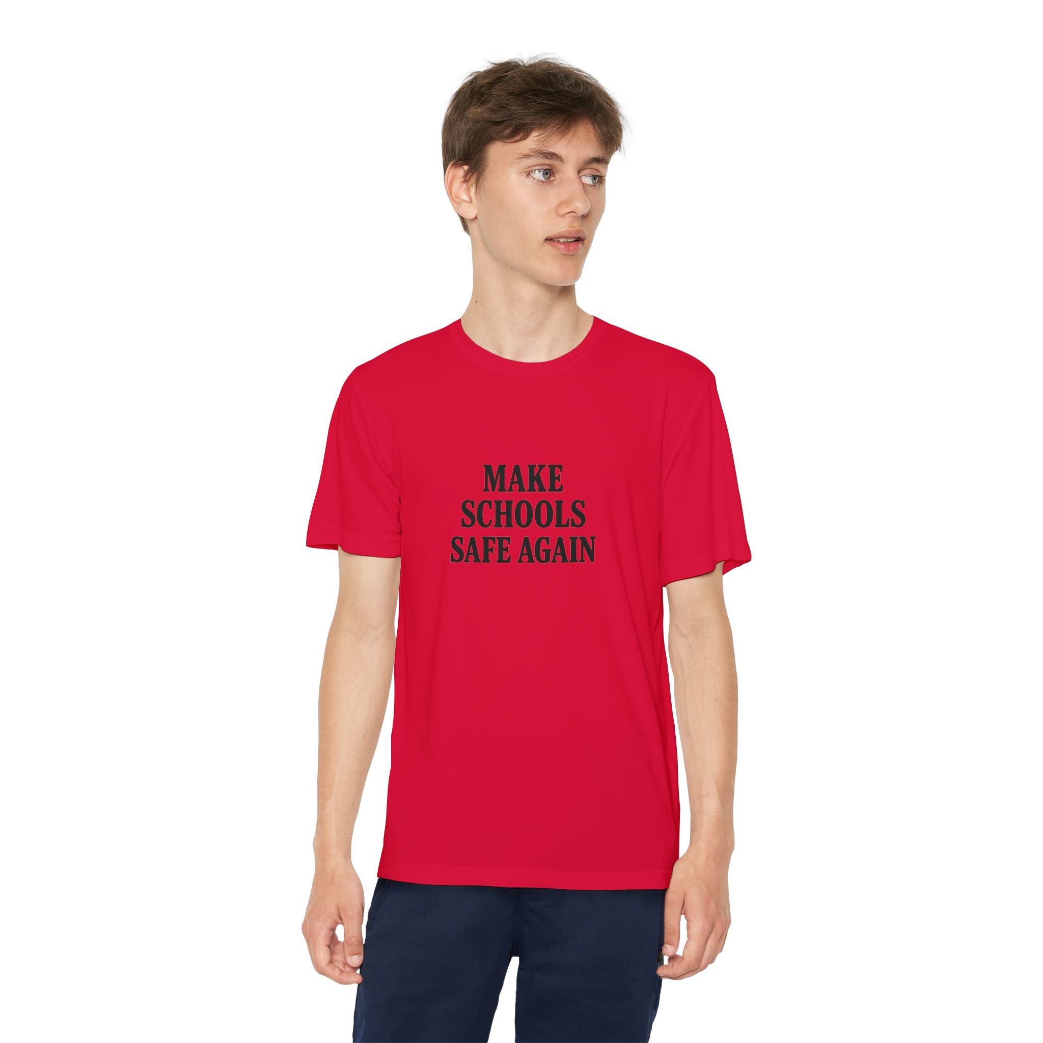 Youth Activist Tee, Make Schools Safe Again T-Shirt, Anti-Gun Violence Shirt, Empowerment Youth Apparel, School Safety Advocate Top