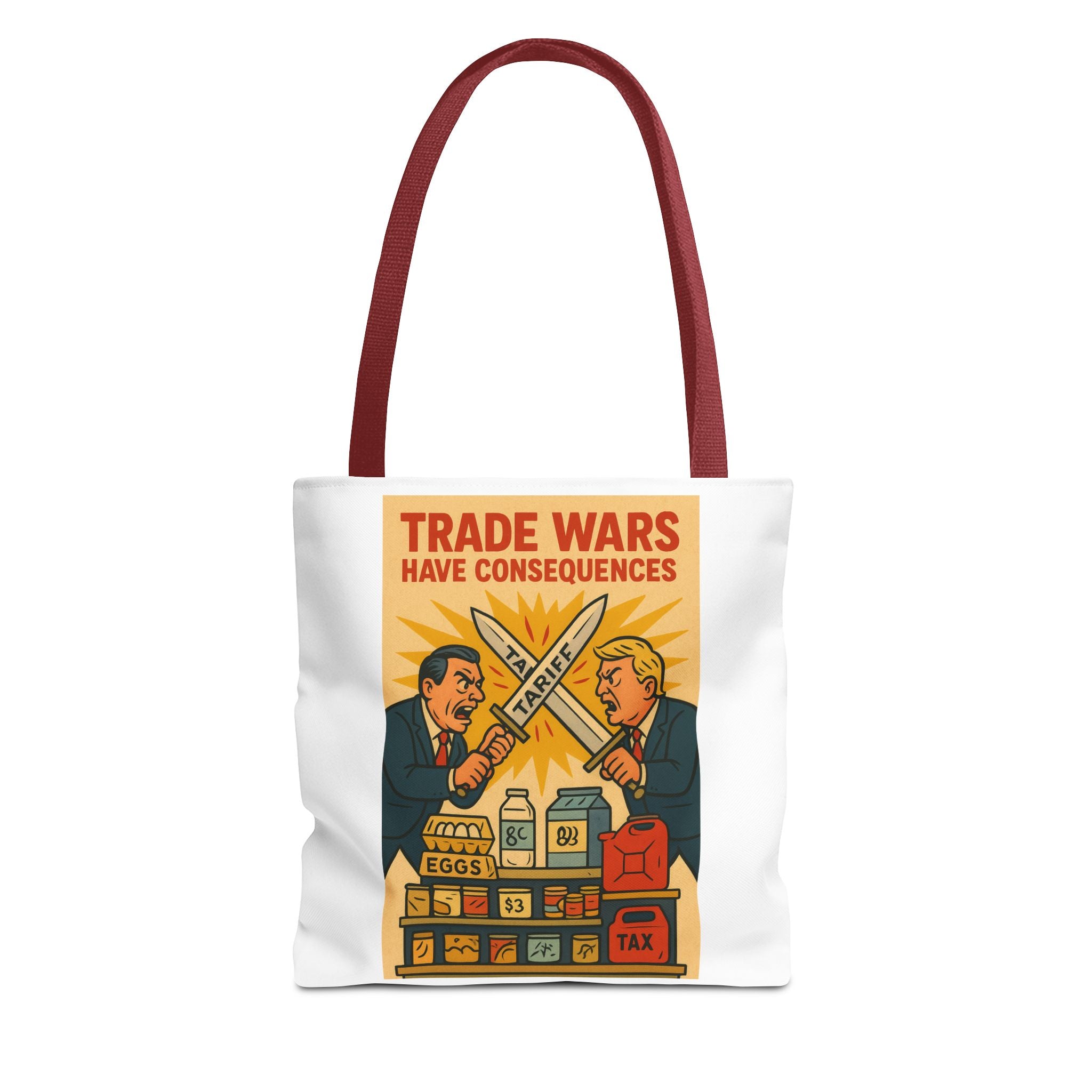 Political Statement Tote Bag, Eco-Friendly Shopper, Gift for Activists, Funny Tote for Events, Vintage Design Carryall