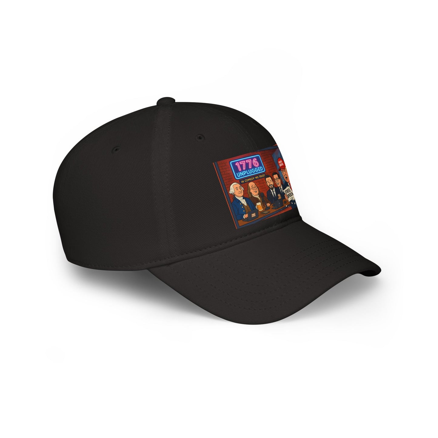 Patriotic Fan Baseball Cap, Unplugged Cap for Sports Events, Great for Gifts, Fourth of July, Outdoor Activities, Casual Wear