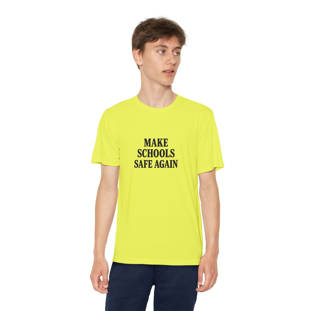 Youth Activist Tee, Make Schools Safe Again T-Shirt, Anti-Gun Violence Shirt, Empowerment Youth Apparel, School Safety Advocate Top