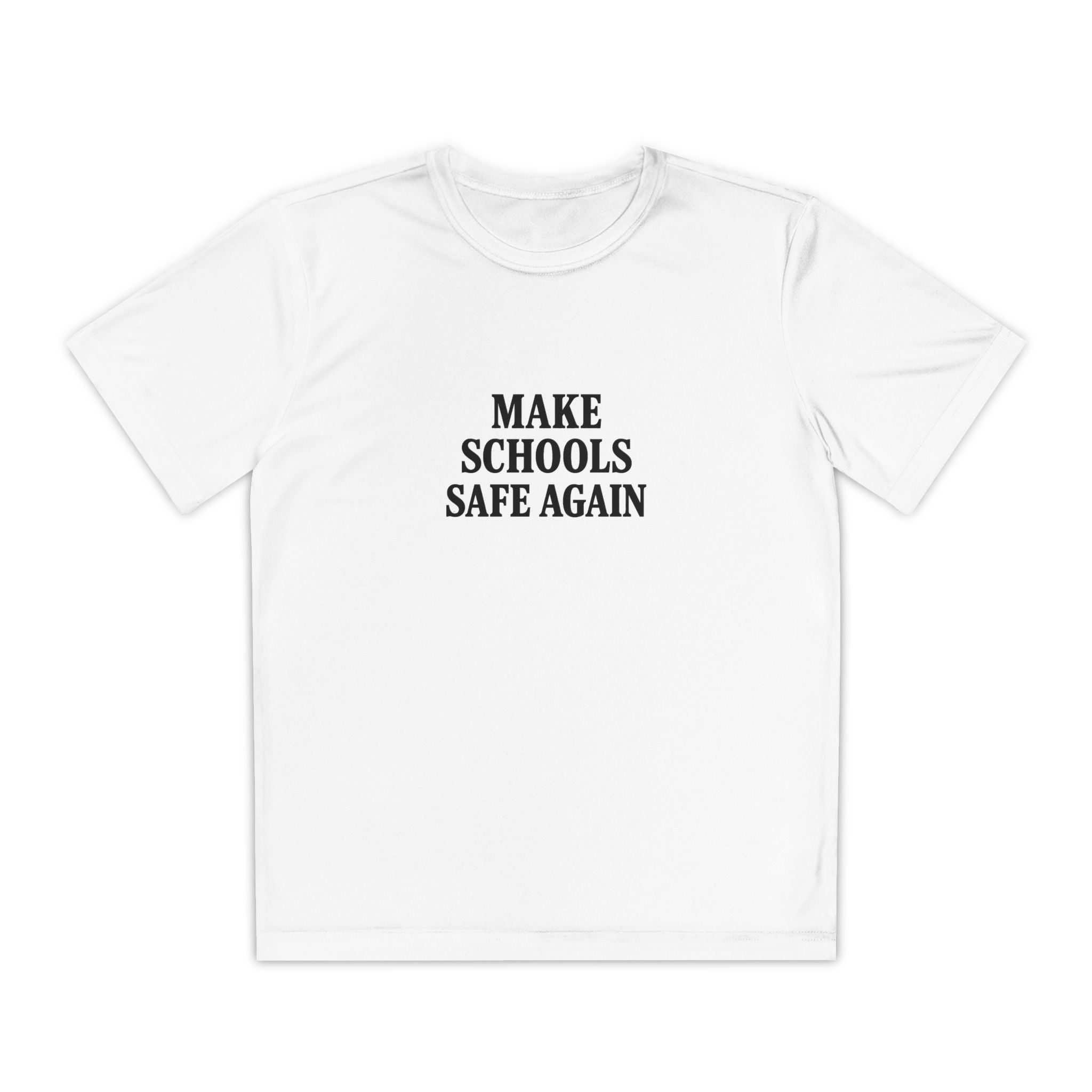 Youth Activist Tee, Make Schools Safe Again T-Shirt, Anti-Gun Violence Shirt, Empowerment Youth Apparel, School Safety Advocate Top