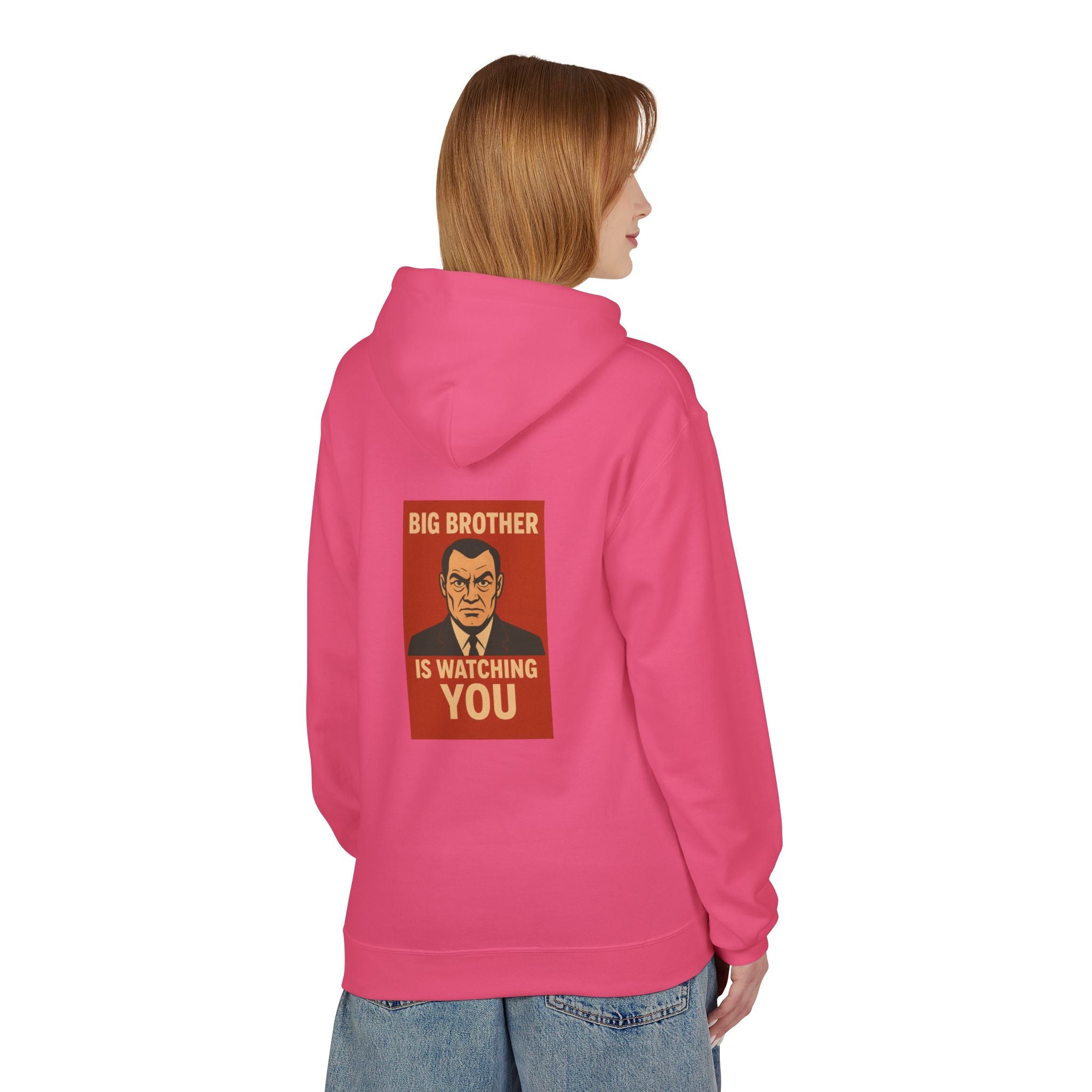 Orwell-Inspired Hoodie: Perfect for Book Lovers, Literary Gifts, Cozy Wear, Dystopian Vibes, Unique Statement Piece
