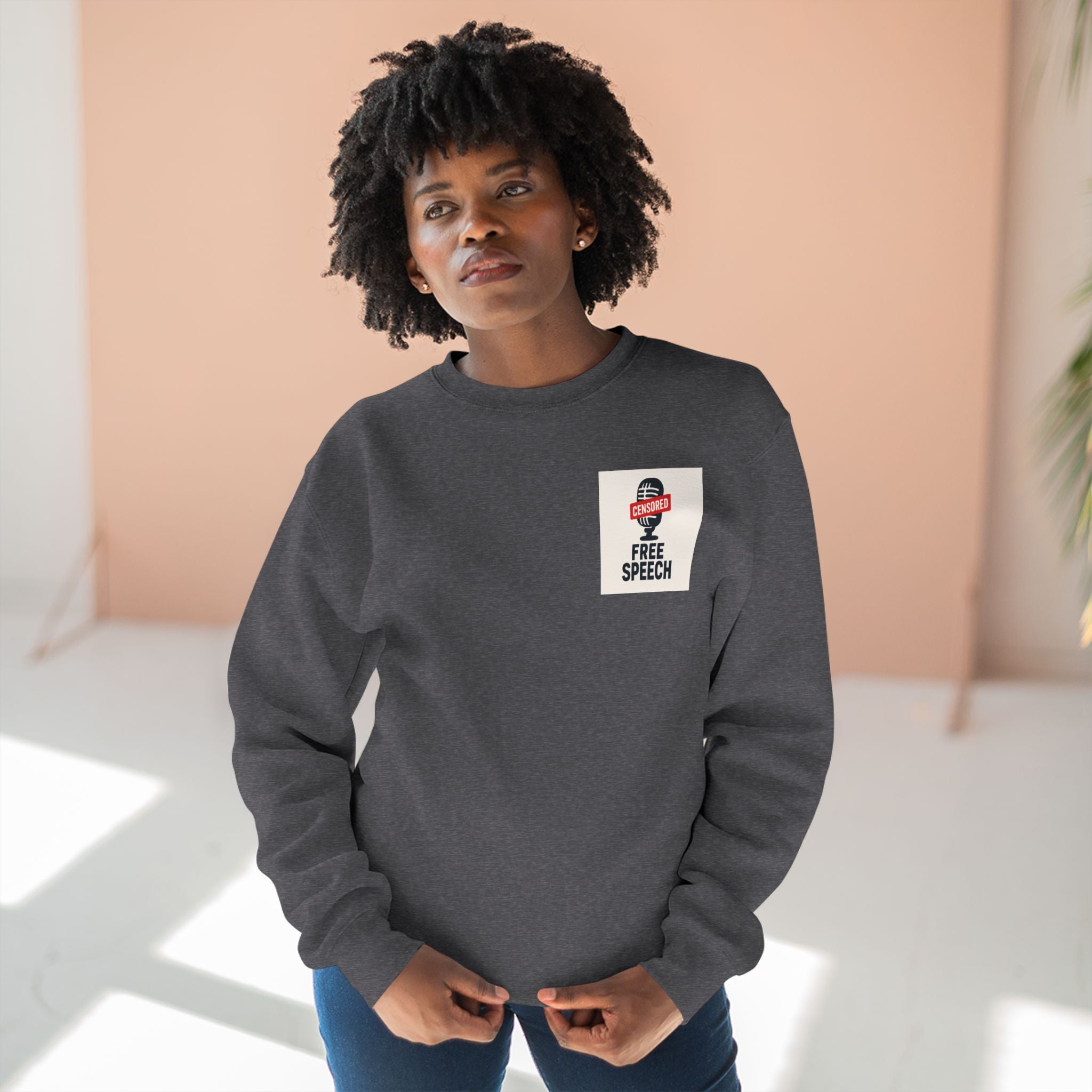 Clever & Bold Unisex Crewneck Sweatshirt, Trending Sweatshirt for Free Speech Advocates, Humor Apparel, Unique Gift Idea, Courtroom [...]