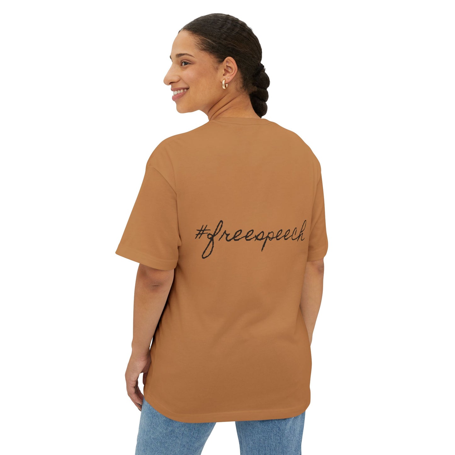 political humor Unisex Oversized Boxy Tee