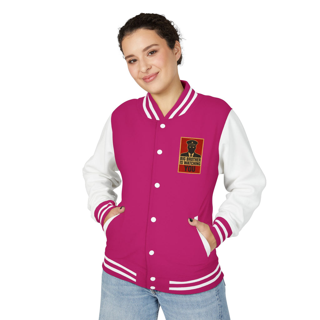 Unisex Heavyweight Letterman Jacket: Retro Style, Cozy Layer, Perfect for Game Day, Gift for Sports Fans, Streetwear Essentials