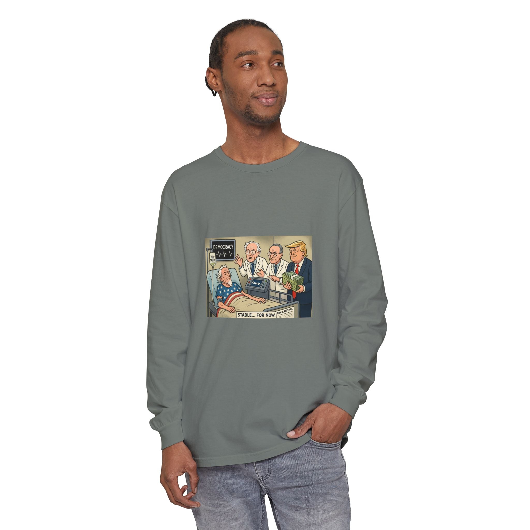 Humorous Long Sleeve T-Shirt for Casual Wear, Great Gift for Friends, Perfect for Birthdays, Holidays, Everyday Style