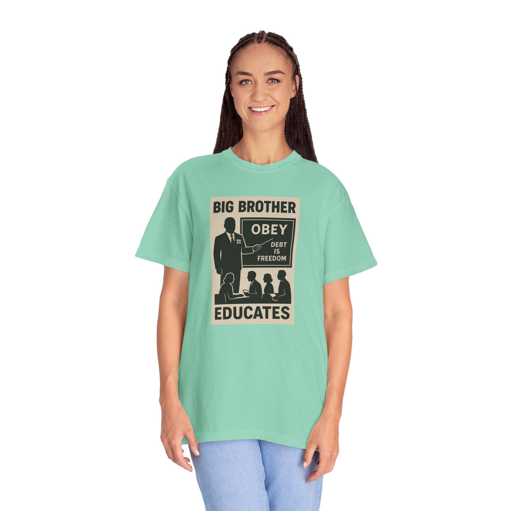 Big Brother T-Shirt, Unisex Graphic Tee, Vintage Protest Shirt, Political Statement Tee, Gift for Activists, Comfortable Everyday Wear