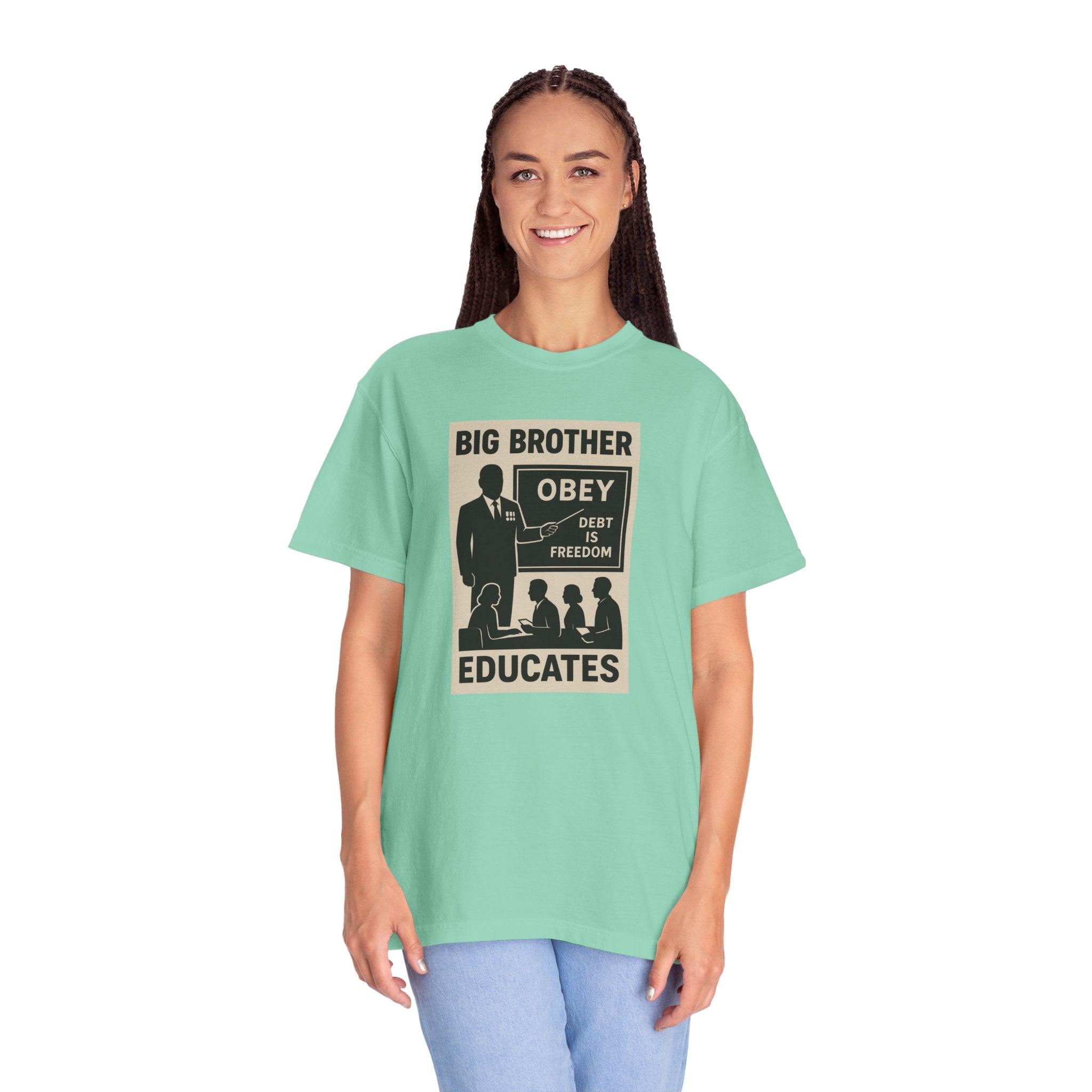 Big Brother T-Shirt, Unisex Graphic Tee, Vintage Protest Shirt, Political Statement Tee, Gift for Activists, Comfortable Everyday Wear