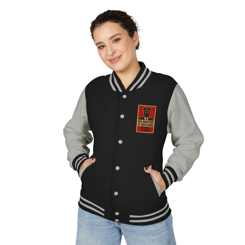 Unisex Heavyweight Letterman Jacket: Retro Style, Cozy Layer, Perfect for Game Day, Gift for Sports Fans, Streetwear Essentials