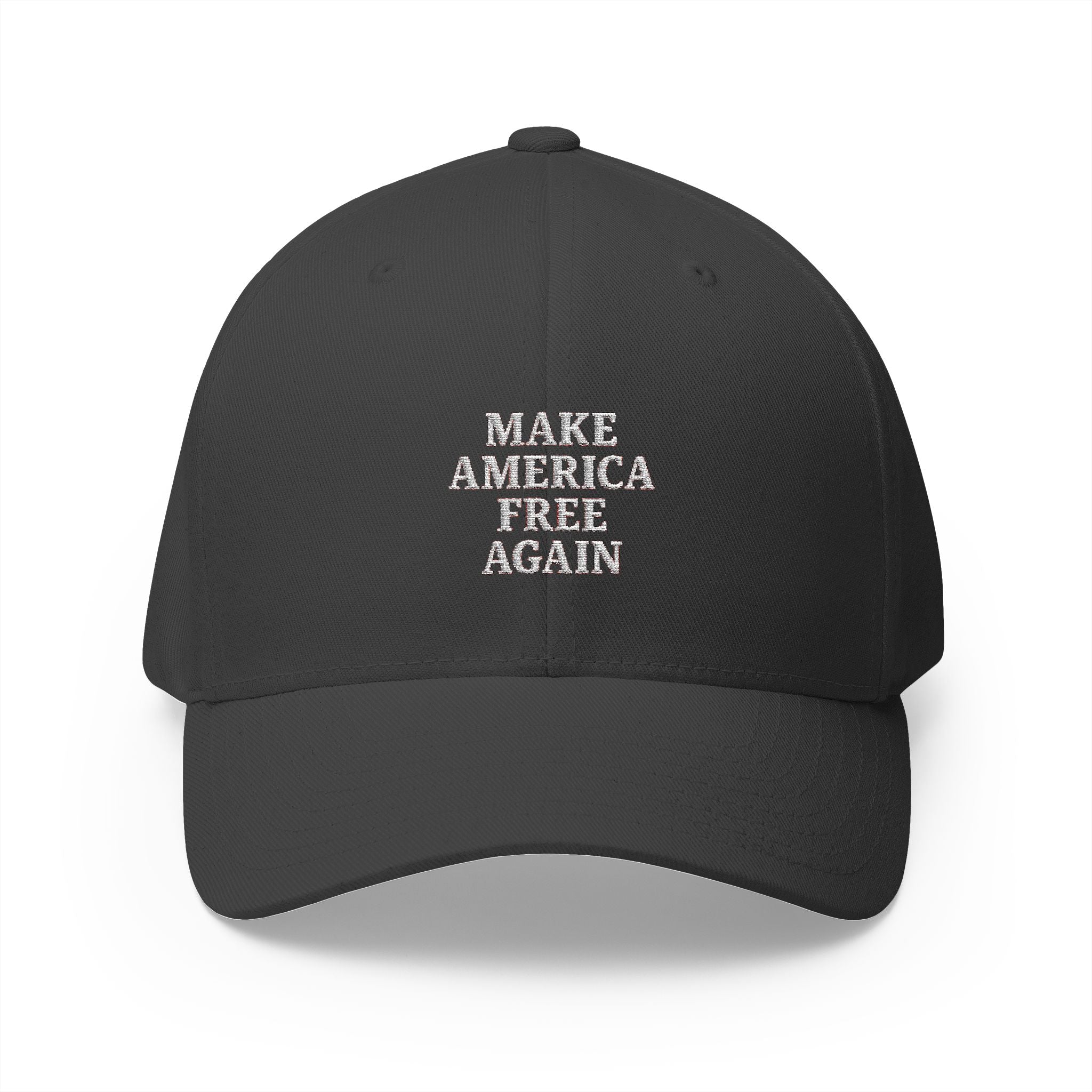 Embroidered Baseball Cap - Make America Free Again, Adjustable Hat for Events, Gifts, Outdoor Activities, Fashion