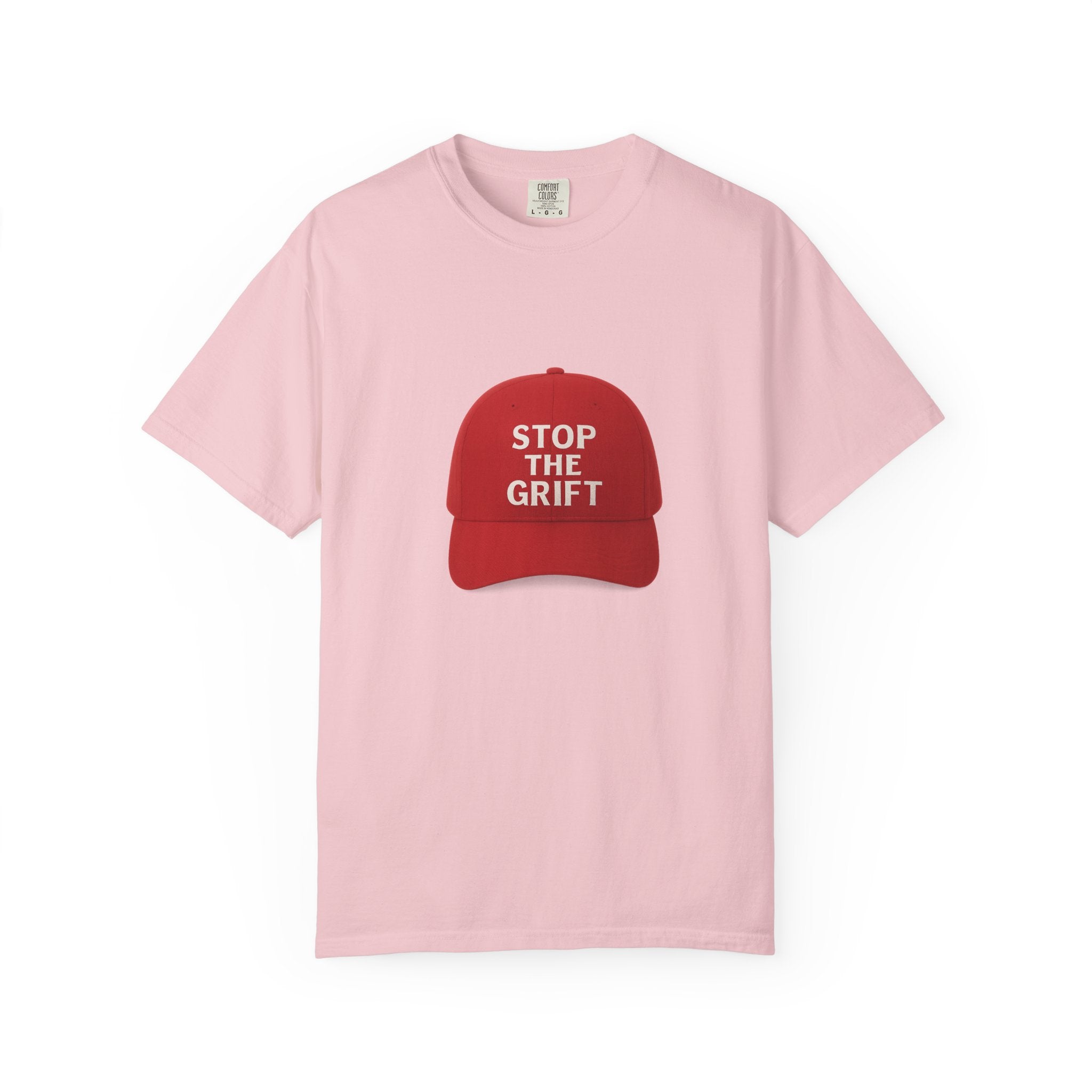 Unisex Garment-Dyed T-shirt with 'STOP THE GRIFT' Design, Casual Tee, Thought-Provoking Shirt, Gift for Activists, Statement Apparel, [...]
