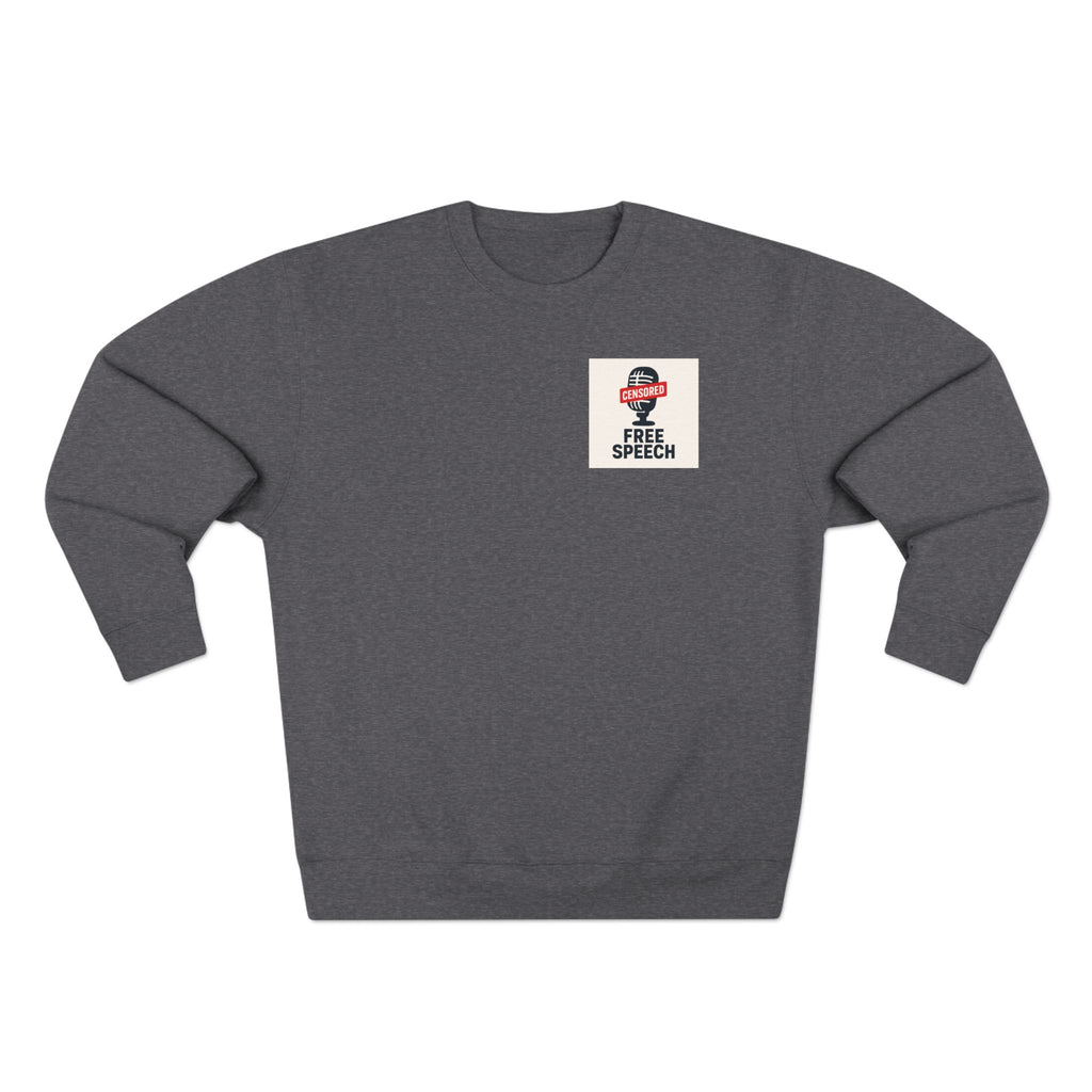 Clever & Bold Unisex Crewneck Sweatshirt, Trending Sweatshirt for Free Speech Advocates, Humor Apparel, Unique Gift Idea, Courtroom [...]