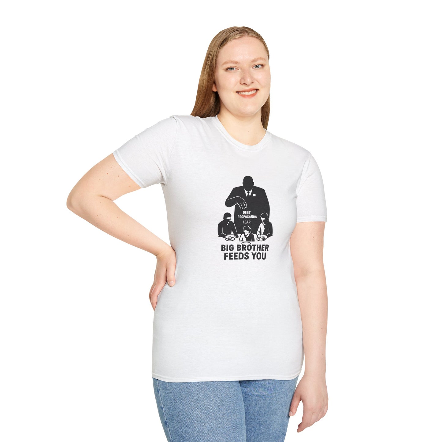 Patriotic Reader T-Shirt, Unisex Softstyle Tee, Book Lover Shirt, Gift for Readers, Casual Wear, Independence Day Tee