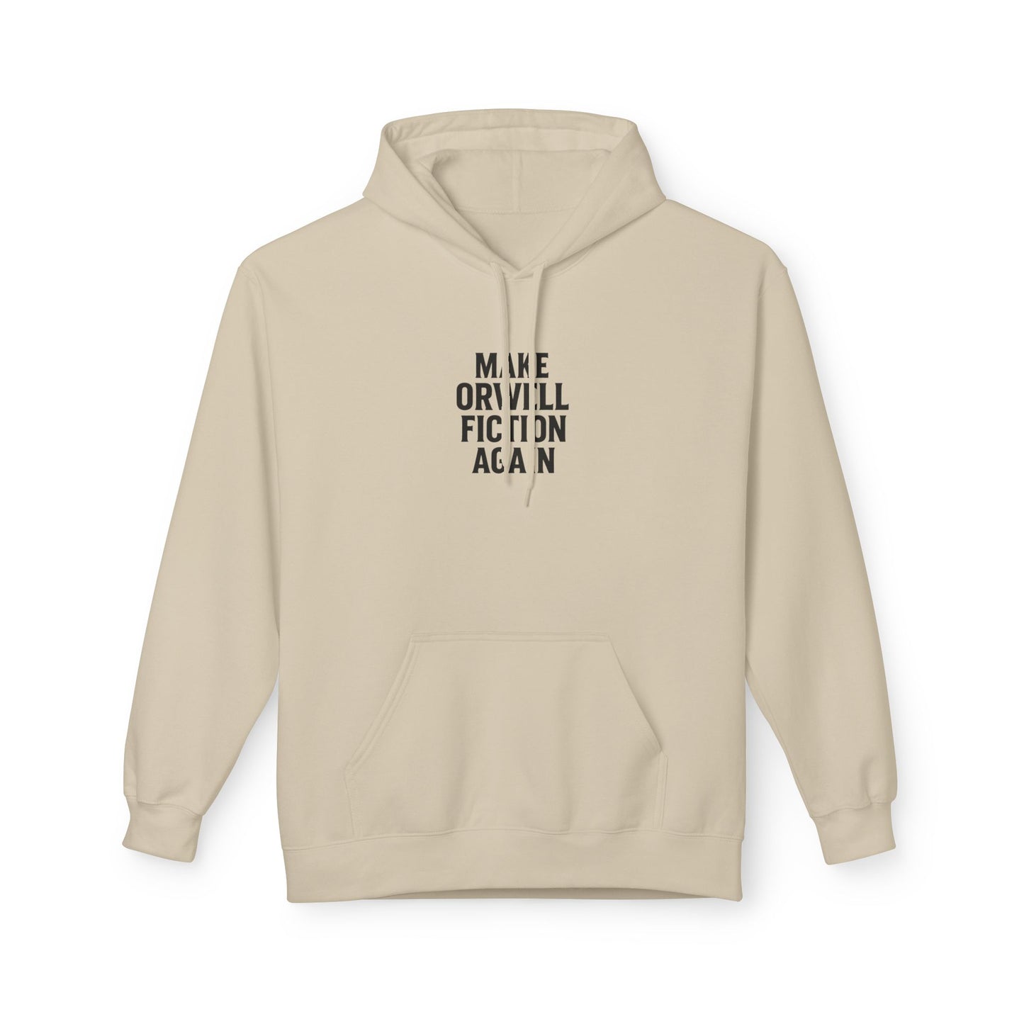 Orwell-Inspired Hoodie: Perfect for Book Lovers, Literary Gifts, Cozy Wear, Dystopian Vibes, Unique Statement Piece