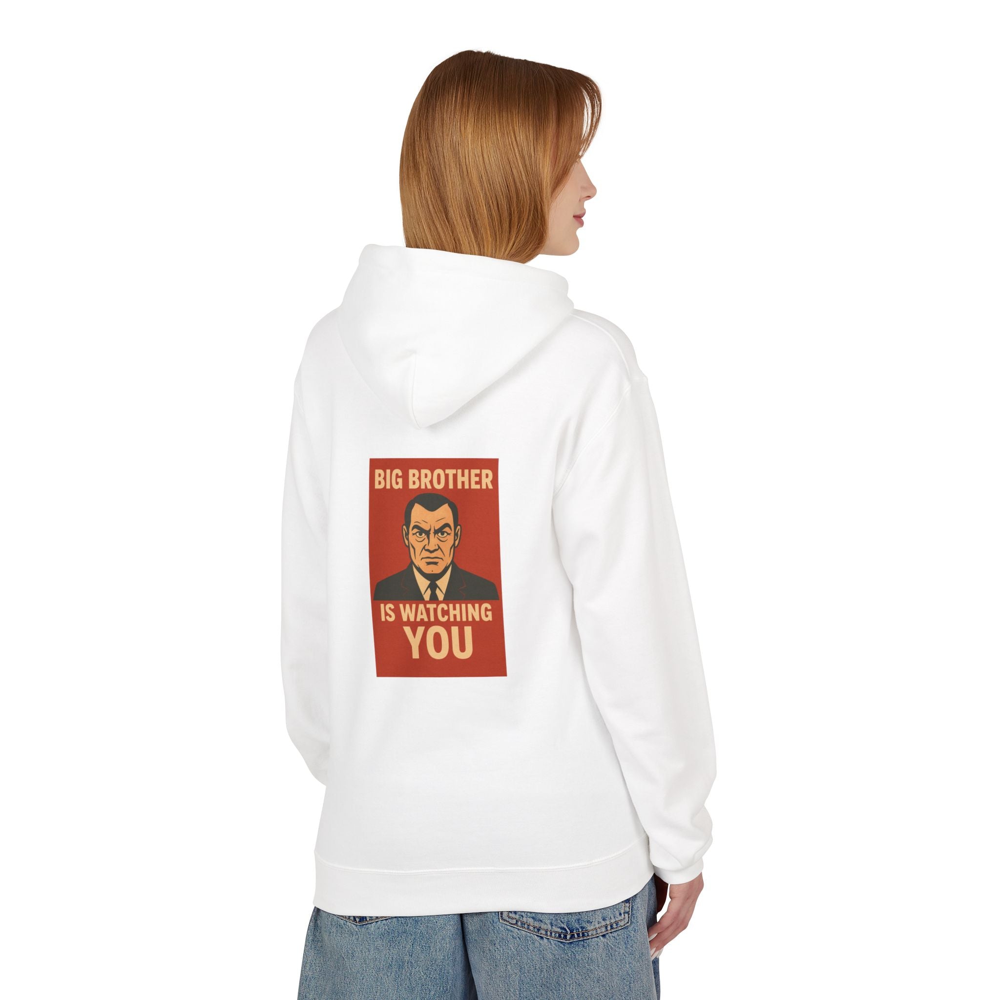 Orwell-Inspired Hoodie: Perfect for Book Lovers, Literary Gifts, Cozy Wear, Dystopian Vibes, Unique Statement Piece