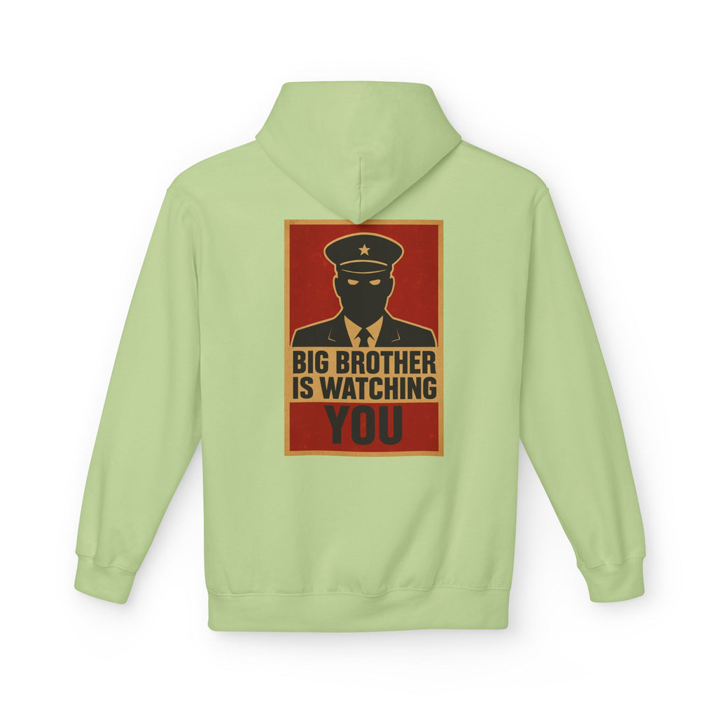 Big Brother Is Watching You Hoodie - Unisex Fleece Sweatshirt, Cozy Gift for Fans of Dystopian Literature, Statement Apparel