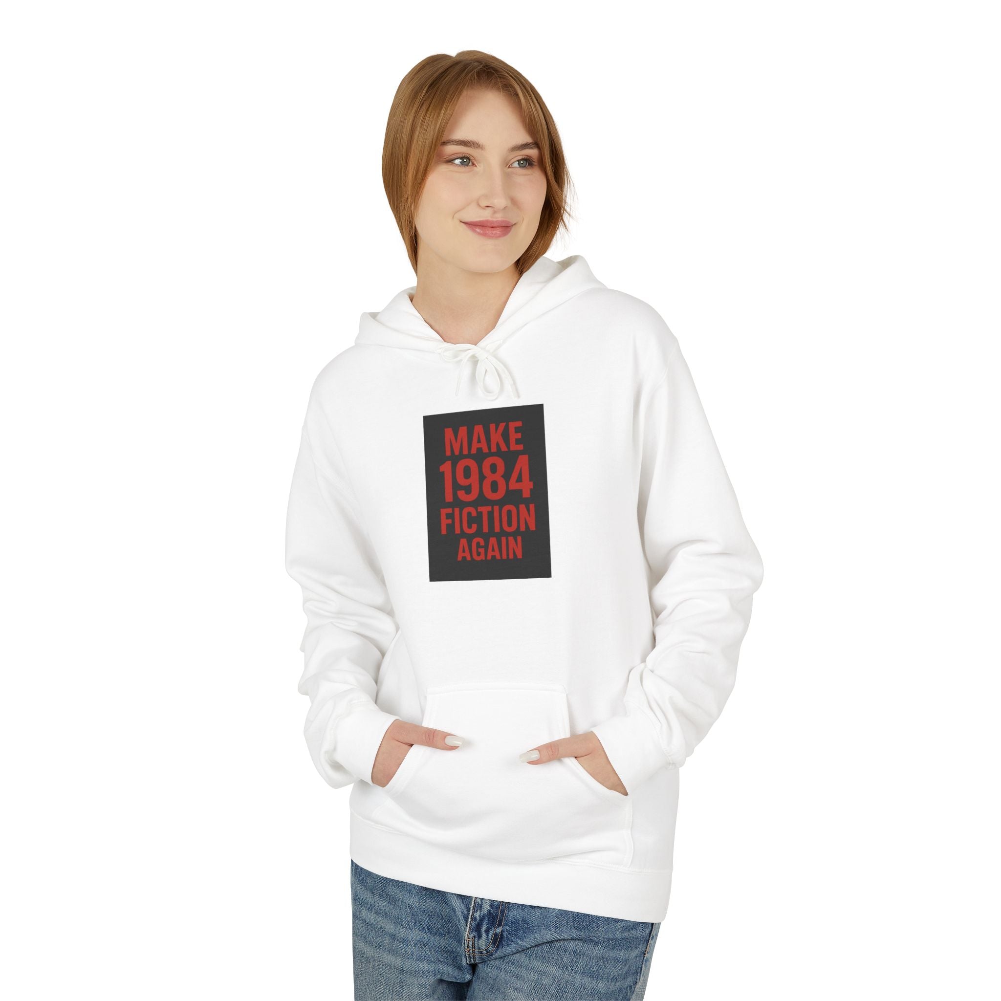 Big Brother Is Watching You Hoodie - Unisex Fleece Sweatshirt, Cozy Gift for Fans of Dystopian Literature, Statement Apparel