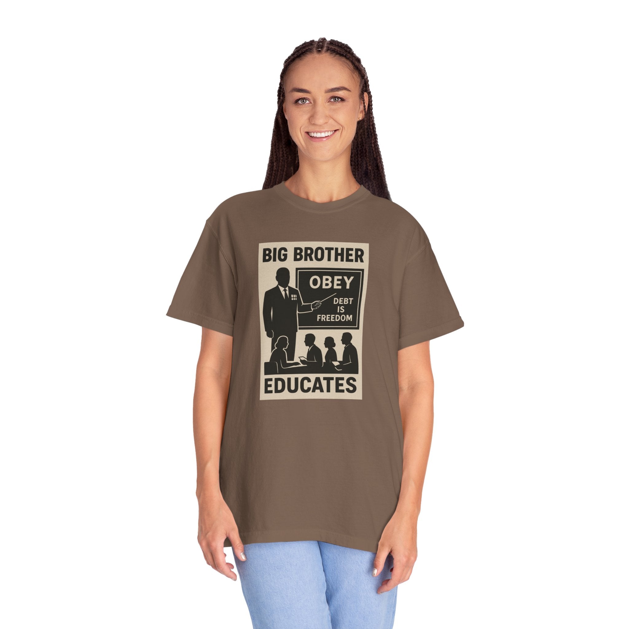 Big Brother T-Shirt, Unisex Graphic Tee, Vintage Protest Shirt, Political Statement Tee, Gift for Activists, Comfortable Everyday Wear